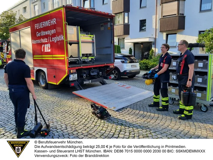 Brand in Sendlinger Appartement: Keine Verletzten, aber enormer Sachschaden