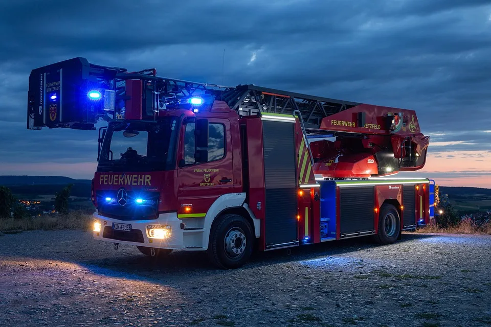 Feuer in Reichshof: Feuerwehr löscht Schwelbrand bei BPW Bergische Achsen