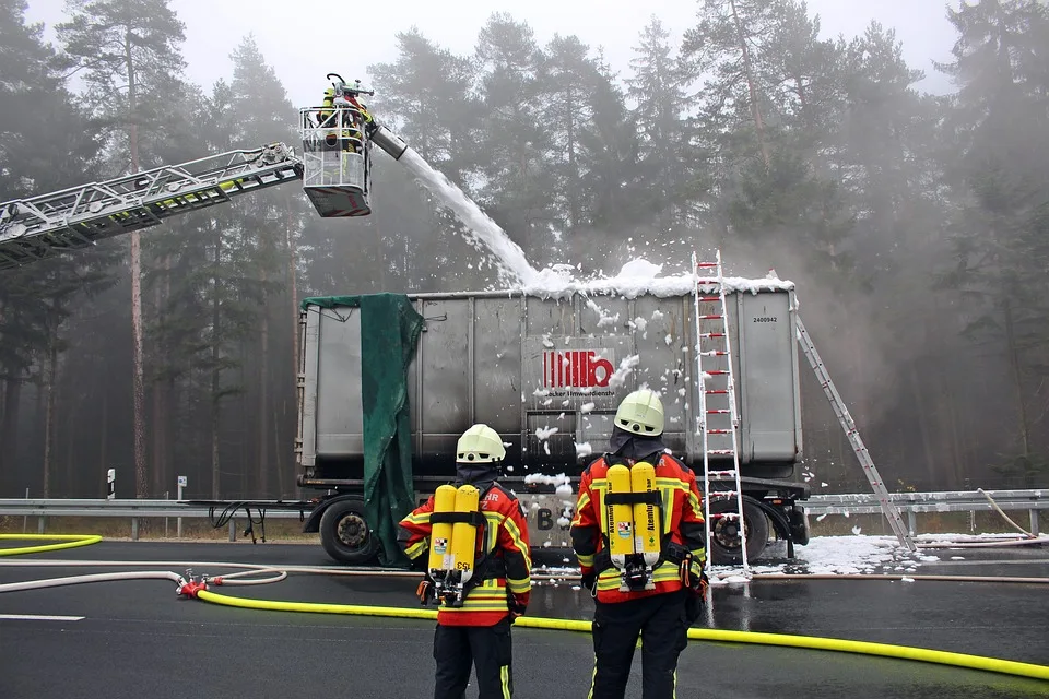 Reinhardshagen unter Wasser: Feuerwehr kämpft gegen die Fluten