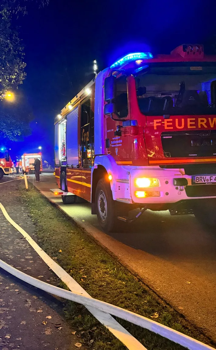 Starkes Unwetter fordert Feuerwehr in Bremervörde: Einsätze ohne Pause