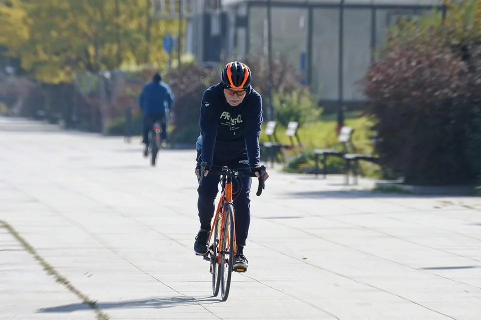 Verkehrssicherheitsaktion  Kopf hoch  in Billbrook: Radfahrer sensibilisieren!